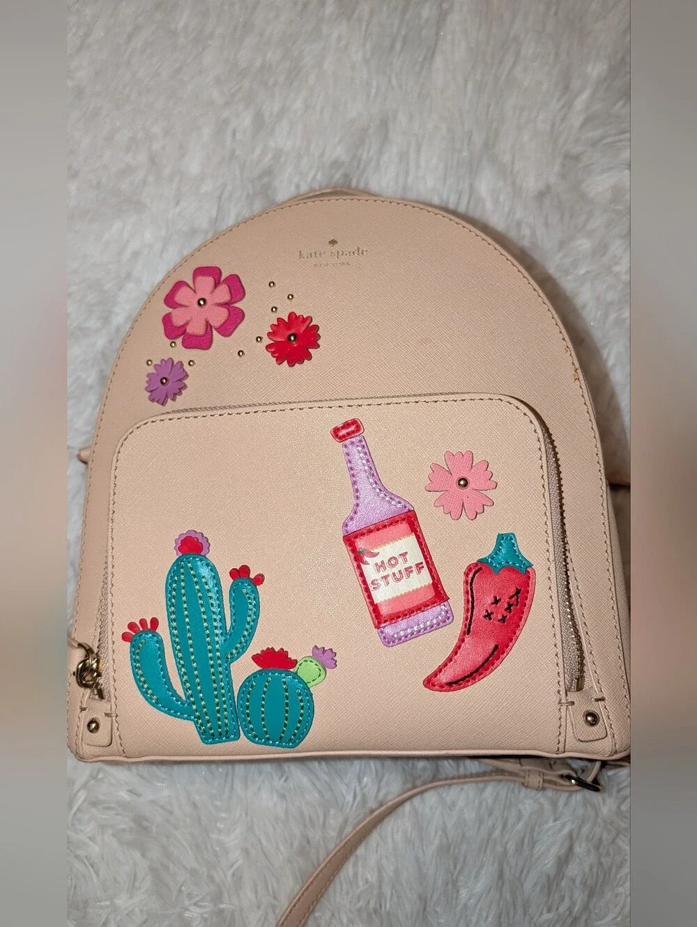 Kate Spade New York Cactus Tomi New Horizons Beige VGUC